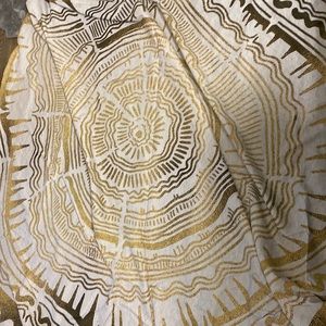 Society6 gold tree rings